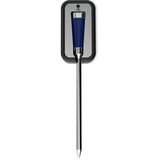 Weber Smart Wireless Temperaturfühler mit Ladegerät, Temperatursensor blau/metall
