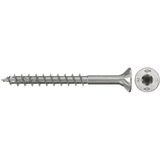 fischer Spanplattenschraube PowerFast II 4,5x35 Senkkopf TX 200 Stück, mit Teilgewinde, Edelstahl A2