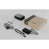 i-tec Thunderbolt 5 Quattro Display Docking Station, Dockingstation schwarz, 5x USB, Power Delivery 140W