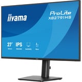 iiyama ProLite XB2791HS-B1, LED-Monitor 68.6 cm (27 Zoll), schwarz (matt), FullHD, IPS, HDMI, DP, Lautsprecher, Höhenverstellung, 120Hz Panel