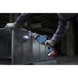 Bosch Professional Akku-Säbelsäge GSA 18V-24 Professional solo, 18Volt blau/schwarz, ohne Akku und Ladegerät, in L-BOXX