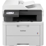 Brother MFC-L3740CDW, Multifunktionsdrucker hellgrau, USB, LAN, WLAN, Scan, Kopie, Fax
