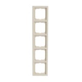 Busch-Jaeger Rahmen 5-fach weiß, Retail