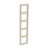 Busch-Jaeger Rahmen 5-fach weiß, Retail