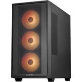 Chieftec Hunter 3 GS-03B-OP, Tower-Gehäuse schwarz, Tempered Glass 
