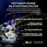 Corsair GALLEON 100 SD, Gaming-Tastatur schwarz, DE-Layout, Corsair MLX Pulse