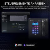 Corsair GALLEON 100 SD, Gaming-Tastatur schwarz, DE-Layout, Corsair MLX Pulse