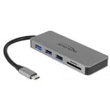 DeLOCK USB-C Dockingstation grau, HDMI, Power Delivery