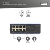 Digitus Industrial 8+2-Port Gigabit Ethernet, Switch 
