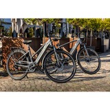 FISCHER Fahrrad Viator 5.0i Damen (2022), Pedelec grau, 49 cm Rahmen, 28"