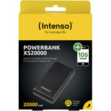 Intenso Powerbank XS20000 schwarz, 20.000 mAh
