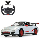 Jamara Deluxe Car Series - Porsche GT3 RS, RC weiß, Maßstab 1:14, 2,4 GHz