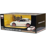 Jamara Deluxe Car Series - Porsche GT3 RS, RC weiß, Maßstab 1:14, 2,4 GHz