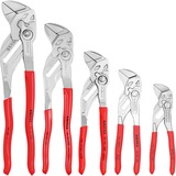 KNIPEX Zangenschlüssel-Set 00 19 55 S4, Zangen-Set rot, 5-teilig