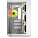 Krux Empero, Tower-Gehäuse weiß, Tempered Glass x 2