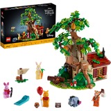 LEGO 21326 Ideas Winnie Puh, Konstruktionsspielzeug Set für Erwachsene mit Figuren von Winnie Puuh, Ferkel, Tigger, Kaninchen und Eeyore
