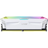 Lexar DIMM 16 GB DDR4-4000 (2x 8 GB) Dual-Kit, Arbeitsspeicher weiß, LD4EU008G-R4000GDWA, Ares Gaming, INTEL XMP