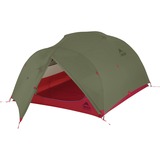 MSR Kuppelzelt Mutha Hubba NX 3 Green olivgrün/rot, Modell 2021