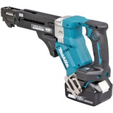 Makita Akku-Magazinschrauber DFR551RTJ, 18Volt schwarz/blau, 2x Li-Ionen-Akku 5,0Ah, im MAKPAC Gr.3