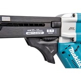 Makita Akku-Magazinschrauber DFR551RTJ, 18Volt schwarz/blau, 2x Li-Ionen-Akku 5,0Ah, im MAKPAC Gr.3