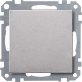 Merten Blindabdeckung für Relais und Unterputzgeräte ohne Krallen aluminium, Retail