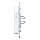 Merten Blindabdeckung für Relais und Unterputzgeräte ohne Krallen aluminium, Retail