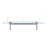 Merten Blindabdeckung für Relais und Unterputzgeräte ohne Krallen aluminium, Retail