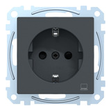 Merten Schutzkontaktsteckdose Standard anthrazit, Retail