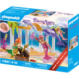 PLAYMOBIL 71861 Princess Magic Meerjungfrauen-Schatz mit Delfinen 