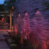 Philips Hue White & Color Ambiance Resonate Wandleuchte, LED-Leuchte schwarz, einstrahlig