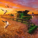 Ravensburger Puzzle John Deere in Aktion 