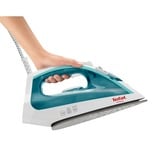 Tefal Virtuo FV 1710, Dampfbügeleisen weiß/türkis