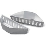 Weber Char Basket 7403, Kohlekorb silber, 2er-Set