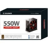 Xilence Perfomance Gaming 550W, PC-Netzteil schwarz, 2x PCIe, 550 Watt