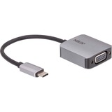 ATEN USB Adapter, USB-C Stecker > VGA Buchse grau/schwarz