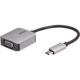 ATEN USB Adapter, USB-C Stecker > VGA Buchse grau/schwarz