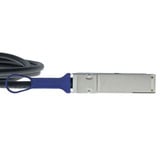BlueOptics BlueLAN Direct Attach Kabel kompatibel zu Huawei QSFP28-100G-CU2M QSFP28 schwarz, 2 Meter