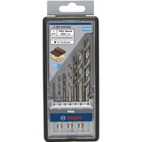 Bosch PRO Wood HSS Holz-Spiralbohrer-Satz, 7-teilig 1/4" Sechskantschaft