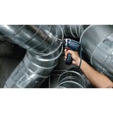 Bosch Professional Akku-Drehschlagschrauber GDR 12V-105 Professional blau/schwarz, 2x Li-Ionen Akku 2,0Ah, in L-BOXX
