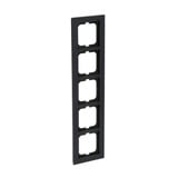 Busch-Jaeger Abdeckrahmen 5-fach 1725-248, Abdeckung blau, Retail