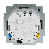Busch-Jaeger Fehlerstromschutzschalter Einsatz, Steckdose aluminium, Retail