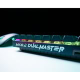 CHERRY XTRFY MX 8.2 Pro TMR Wireless, Gaming-Tastatur schwarz, DE-Layout, Cherry MK Crystal