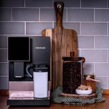 Cecotec Cremmaet Compactccino Connected Black Rose, Vollautomat schwarz/roségold, 1350 Watt, Wi-Fi