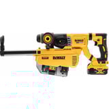 DEWALT Staubabsaugung DWH205DH, für Bohrhammer DCH263, Absaugstation gelb, leistungsstarker HEPA-Filter