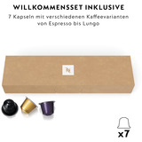DeLonghi Nespresso Citiz EN 267.BAE, Kapselmaschine schwarz/silber
