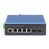 Digitus Industrieller 8+2-Port L2 managed Gigabit Ethernet, Switch 