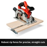 EINHELL Akku-Handkreissäge TE-CS 18/165-1 Li-Solo, 18Volt rot/schwarz, ohne Akku und Ladegerät