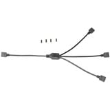 EKWB EK-Loop D-RGB 3-Way Splitter Cable, Y-Kabel schwarz, 300mm +/- 5mm
