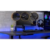 ENDORFY Mikrofonhalterung Broadcast Low Profile RGB Boom Arm schwarz, für Mikrofone bis 2kg, LED-Hintergrundbeleuchtung