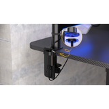 ENDORFY Mikrofonhalterung Broadcast Low Profile RGB Boom Arm schwarz, für Mikrofone bis 2kg, LED-Hintergrundbeleuchtung